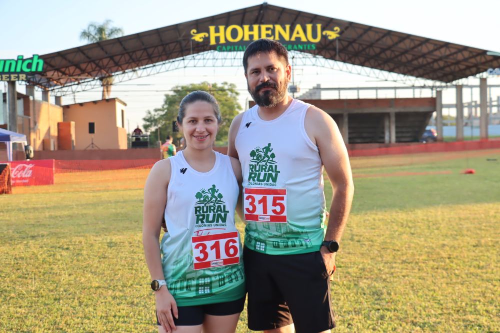 Participantes antes de una carrera